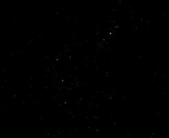 Starry night sky. A piece of the sky. photo