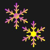 Snowflakes Vector Icon