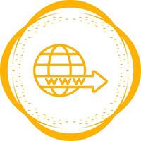 Domain Forwarding Vector Icon