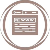 World Wide Web Vector Icon