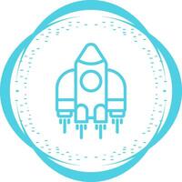 Spaceship Vector Icon