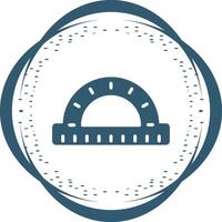 Protractor Vector Icon