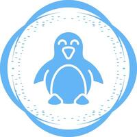 icono de vector de pingüino