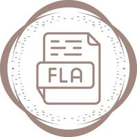 FLA Vector Icon