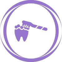 Brushing Teeth Vector Icon