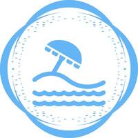 Beach Vector Icon