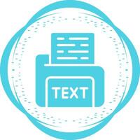 Text File Vector Icon
