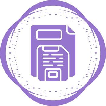 Save Button Vector Icon