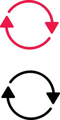 arrows sign vector