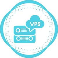 VPS Hosting Vector Icon