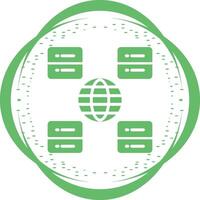 Content Delivery Network Vector Icon