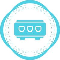 Network Switch Vector Icon