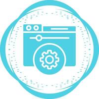 Hosting Control Panel Vector Icon