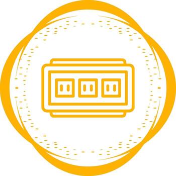 icono de vector de enchufe