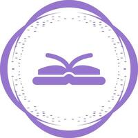 Open Book Vector Icon