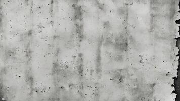 AI generated Grunge concrete wall background with cracks photo