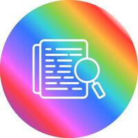 Document Review Vector Icon