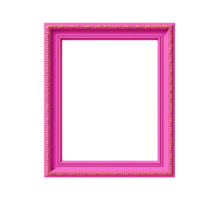 AI generated Photo frame object png file