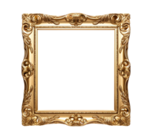 AI generated Photo frame object png file
