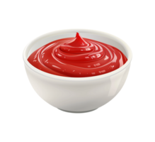 AI generated Ketchup sauce png file