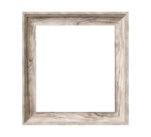 AI generated Photo frame object png file