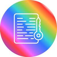 Document Access Vector Icon