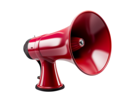 AI generated Megaphone isolated object png file