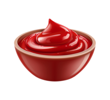 ai generato ketchup salsa png file