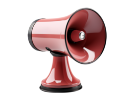 AI generated Megaphone isolated object png file