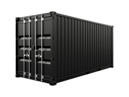 AI generated Logistics container object png file