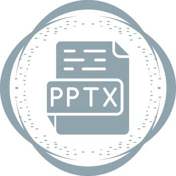 PPTX Vector Icon