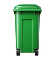 AI generated Trash garbage bin can object png file