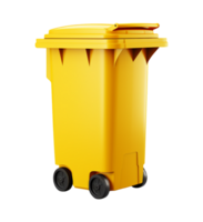 AI generated Trash garbage bin can object png file