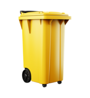 AI generated Trash garbage bin can object png file