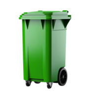 AI generated Trash garbage bin can object png file