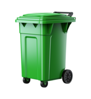 AI generated Trash garbage bin can object png file