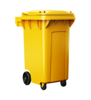 AI generated Trash garbage bin can object png file