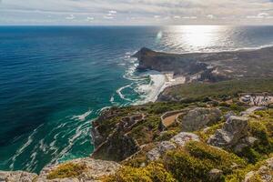 South Africa landscape from above photo