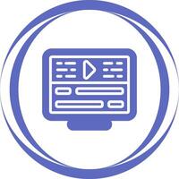 Video Editing Vector Icon