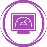 Desktop Computer Vector Icon