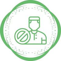 Block User Vector Icon