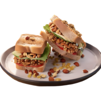 AI generated Dabeli Food, Food, Ai generated png