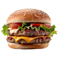 ai gegenereerd vers smakelijk hamburger, hamburger, ai gegenereerd png