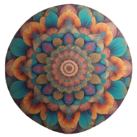 ai genererad mandala design, ai genererad png