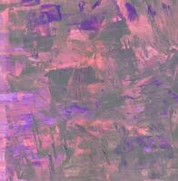 The abstract of thick brush stroke painting in violet theme photo