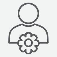 Business or organization management icon, management icon, Icons, symbol, Premium quality graphic design elements. Modern signs, linear pictograms, objects, filled symbols, Vector Art