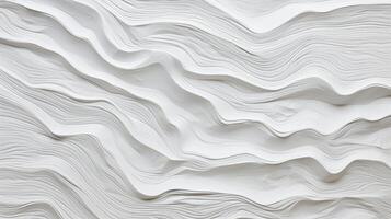 AI generated Glued white paper textured , stuck to white table, random tearing, moderate embossing, photo