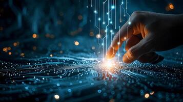 Exploring Human and AI Hands in Symbiotic Connectivity. photo