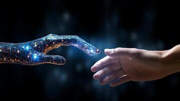 Exploring Human and AI Hands in Symbiotic Connectivity photo