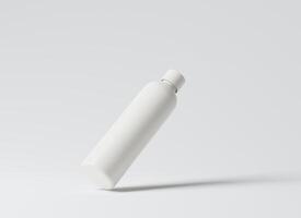 White Blank Spray Bottle Mockup photo